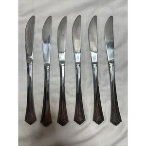 Rogers Stanley Roberts TRIUMPH Stainless Glossy Silver Flatware Dinner Knife